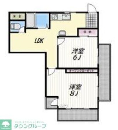 LUNAの物件間取画像